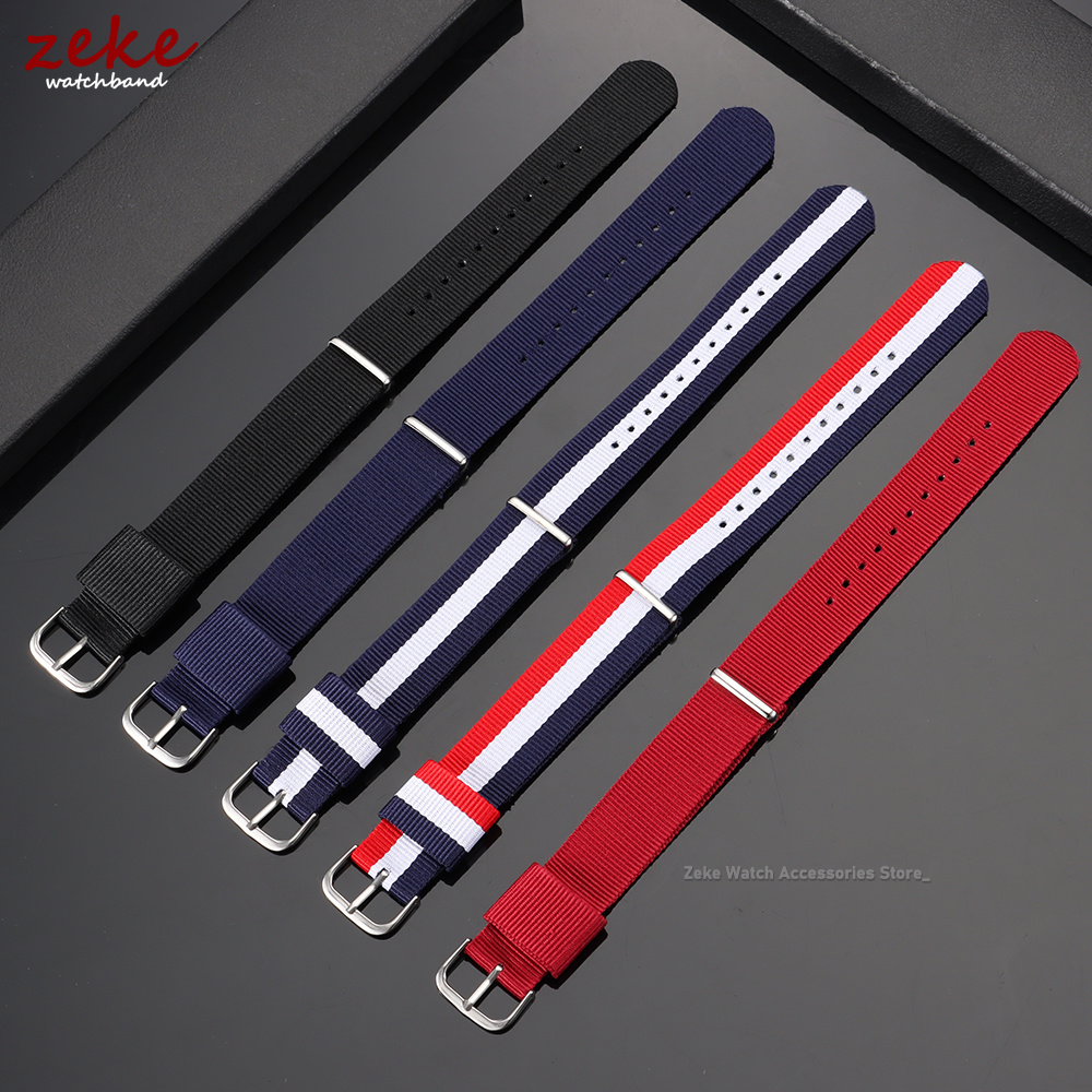 16mm 18mm 20mm Nylon Ribbed Wa - đánh giá và giá Suede Strap Watch