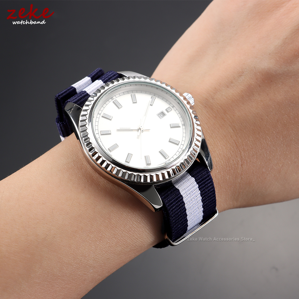 16mm 18mm 20mm Nylon Ribbed Wa - đánh giá và giá Suede Strap Watch