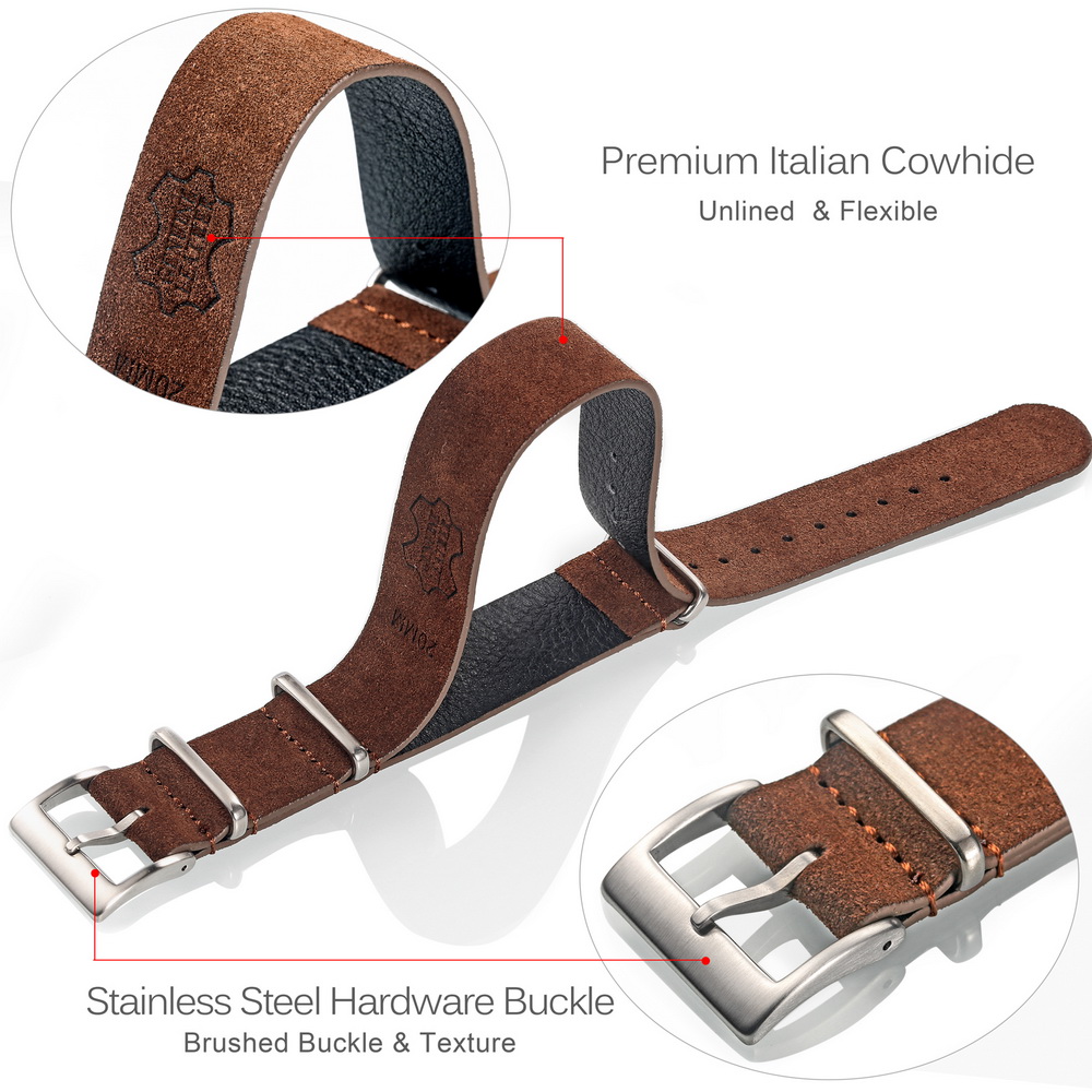 HEMSUT Chính Hãng Dây Da Dây D - đánh giá và giá Tropic Strap Vintage