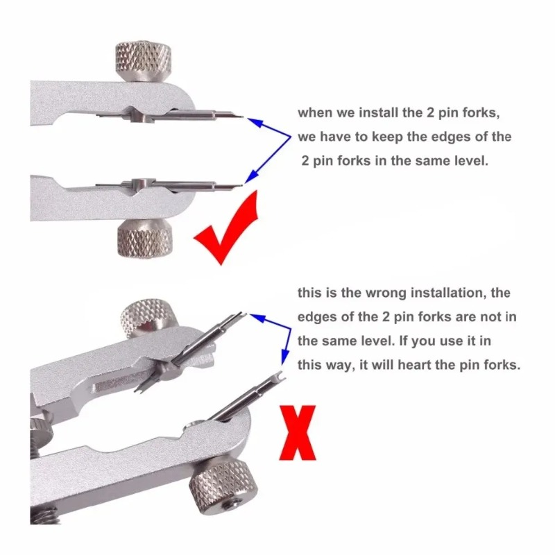 Aluminum Alloy Watch Band Remo - đánh giá và giá Spring Bar Tool Set