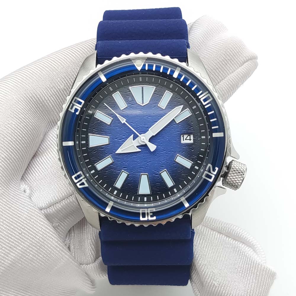 Business 41MM NH36 Automatic M - đánh giá và giá Rubber Strap Diver