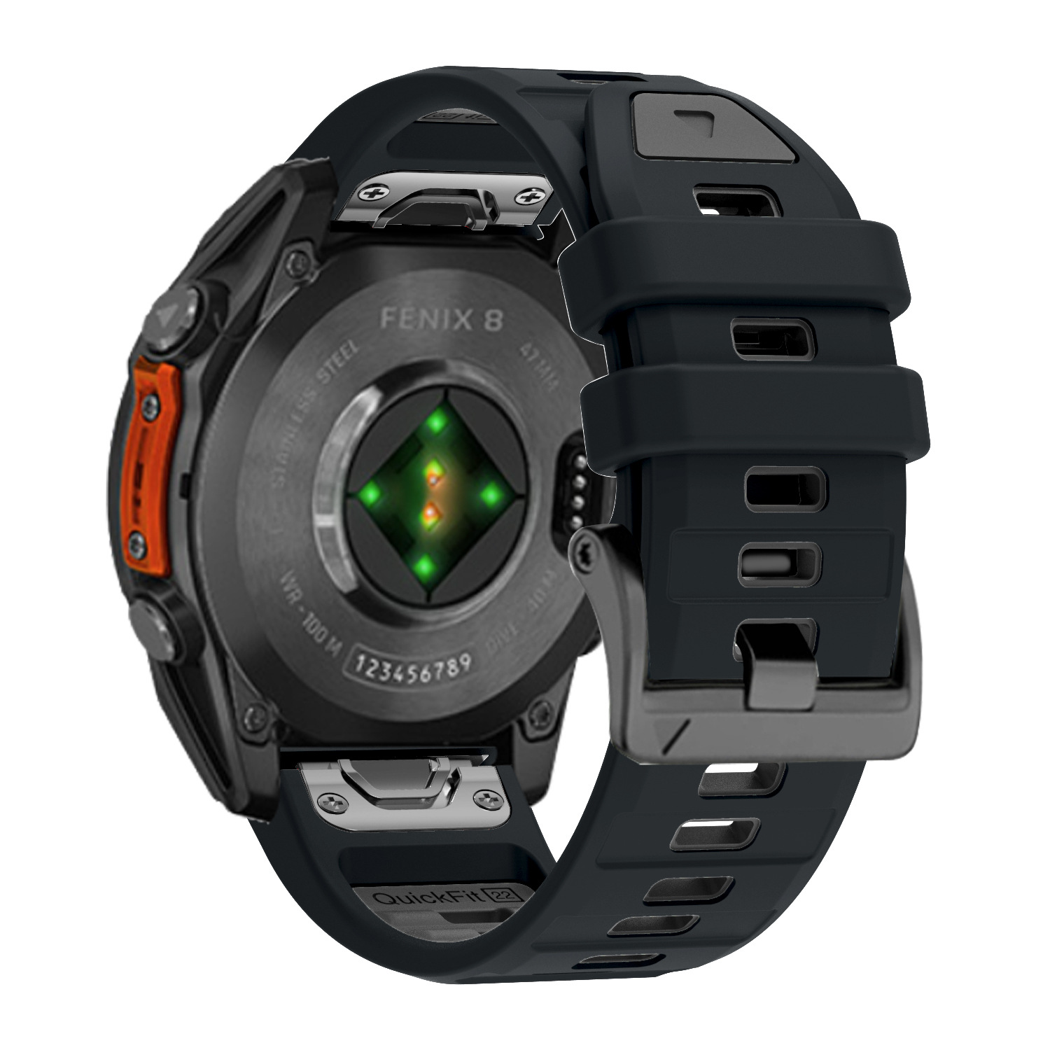 QuickFit 26mm 22mm Silicone Wa - đánh giá và giá Silicone Watch Band 22Mm