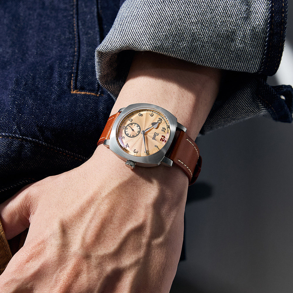 Vintage Men's Watch, Salmon Di - đánh giá và giá Tropic Strap Vintage