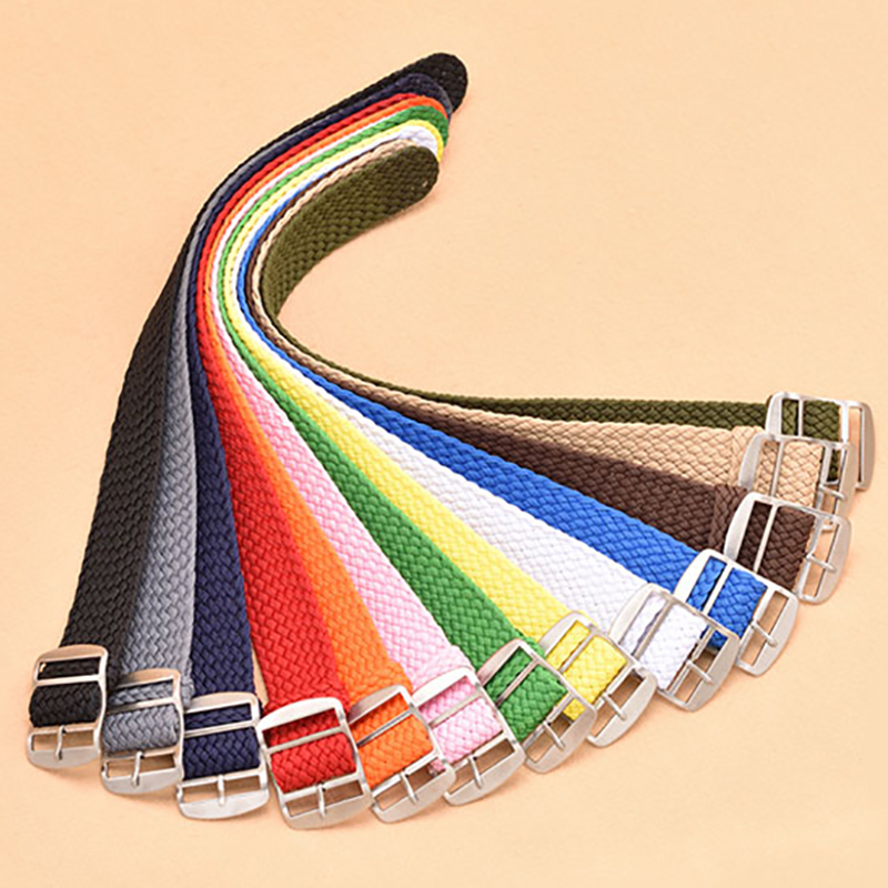 Nylon Dệt Dây Đeo Đồng Hồ Cho  - đánh giá và giá Perlon Strap Woven