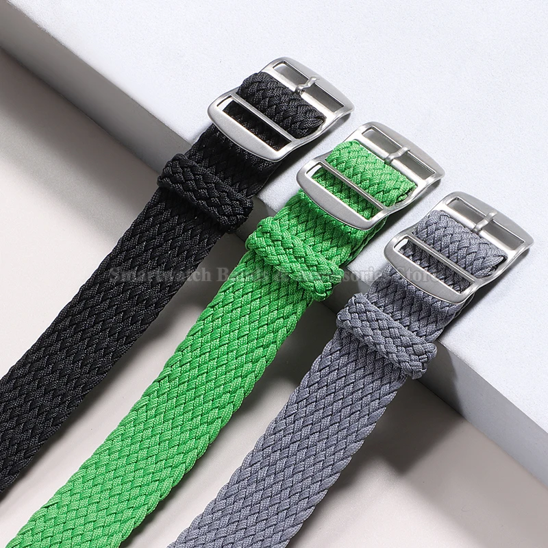 14mm 16mm 18mm 20mm 22mm Woven - đánh giá và giá Perlon Strap Woven