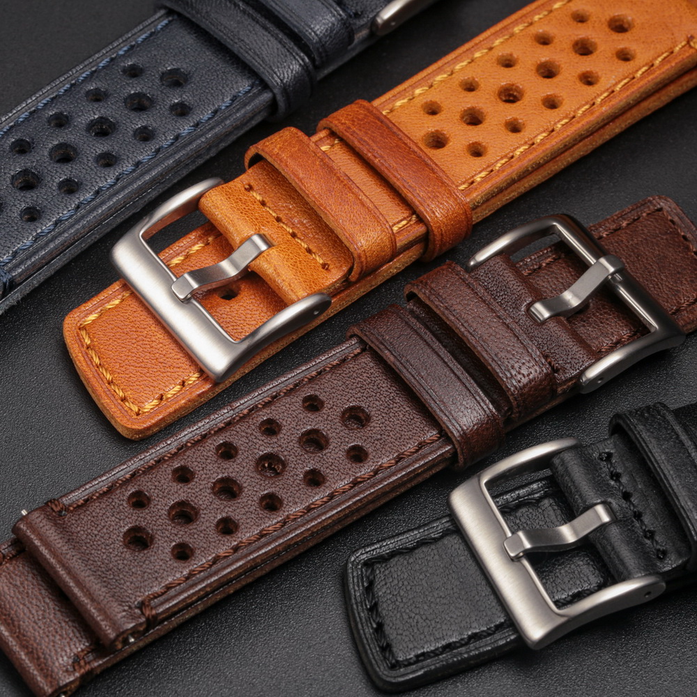 Hemsut Cowhide Watch Band Quic - đánh giá và giá Suede Strap Watch