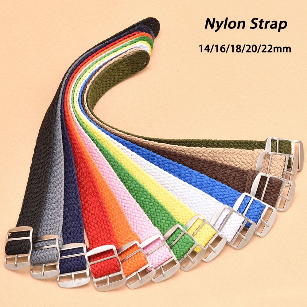 Woven Nylon Watch Strap 14mm 1 - đánh giá và giá Perlon Strap Woven