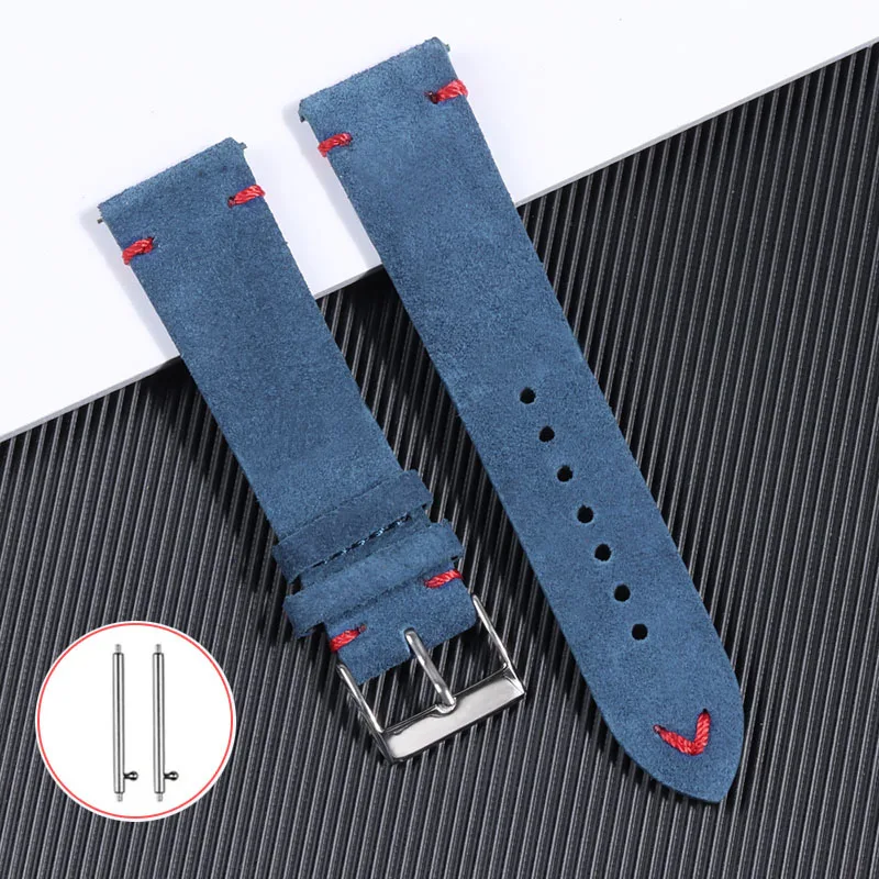 18mm 20mm 22mm High Quality Su - đánh giá và giá Suede Strap Watch